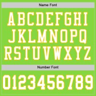 Custom Neon Green White-Yellow Mesh Authentic Football Jersey Custom Neon Green White-Yellow Mesh Authentic Football Jersey