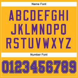 Custom Gold Purple-Black Mesh Authentic Football Jersey Custom Gold Purple-Black Mesh Authentic Football Jersey